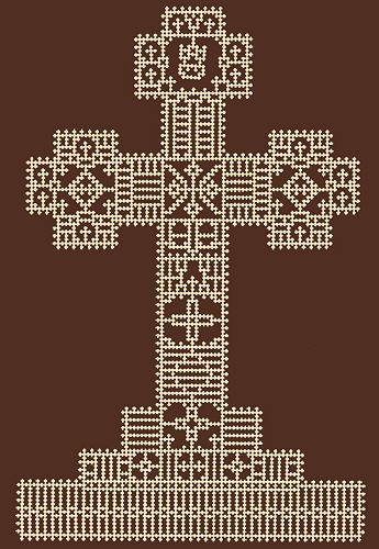 Cobblestone Museum Cross